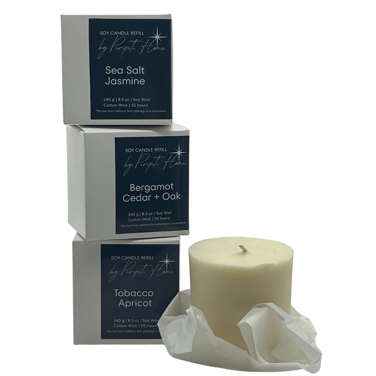Soy Candle Refill Insert-2