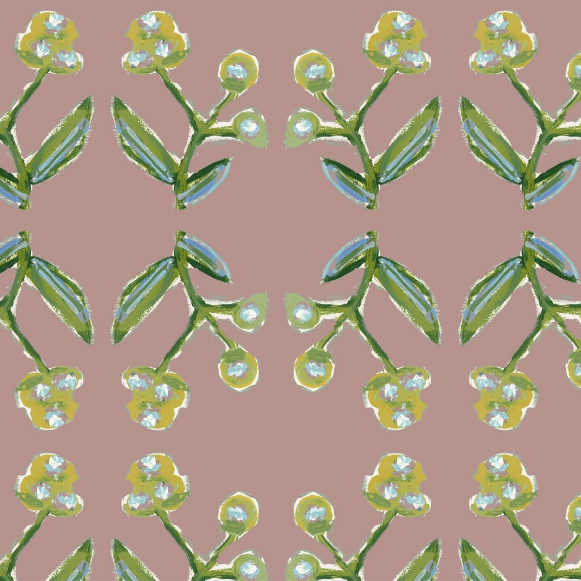 Antonia Fabric (Mauve) – Custom Cotton Linen Blend-zoom-1