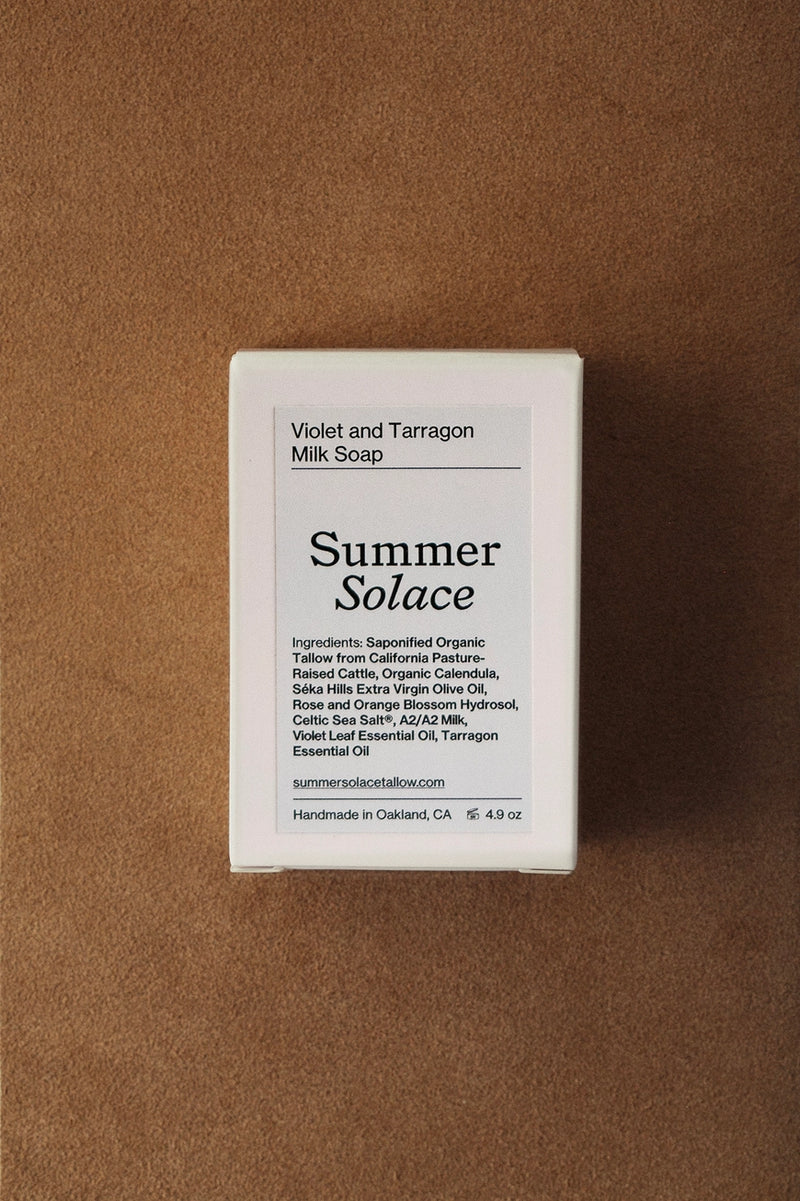 Violet & Lemon Basil Soap-zoom-