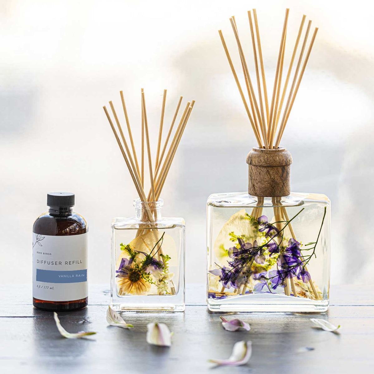 Signature Botanical Reed Diffuser | Vanilla Rain-zoom-5