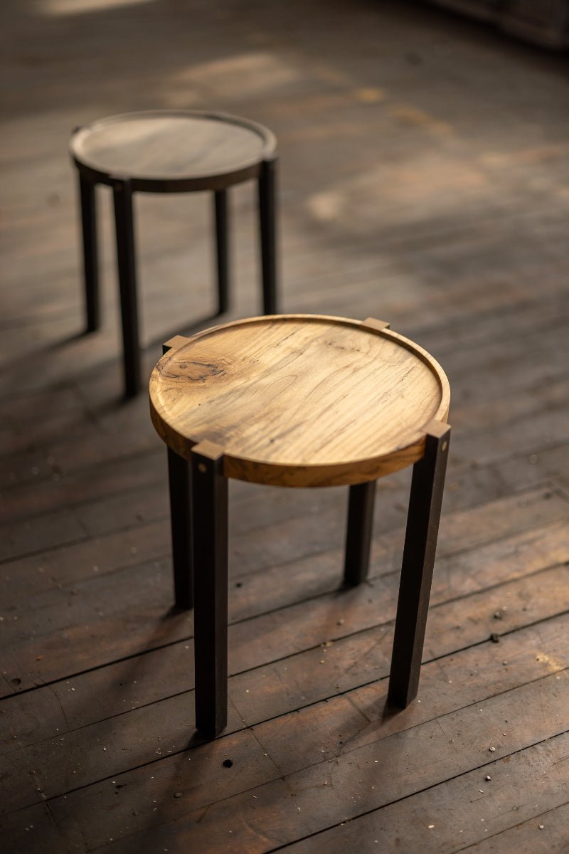 Waverly One of a Kind | Round Modern Side Table - Aware House