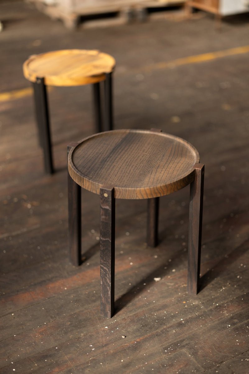 Waverly One of a Kind | Round Modern Side Table - Aware House