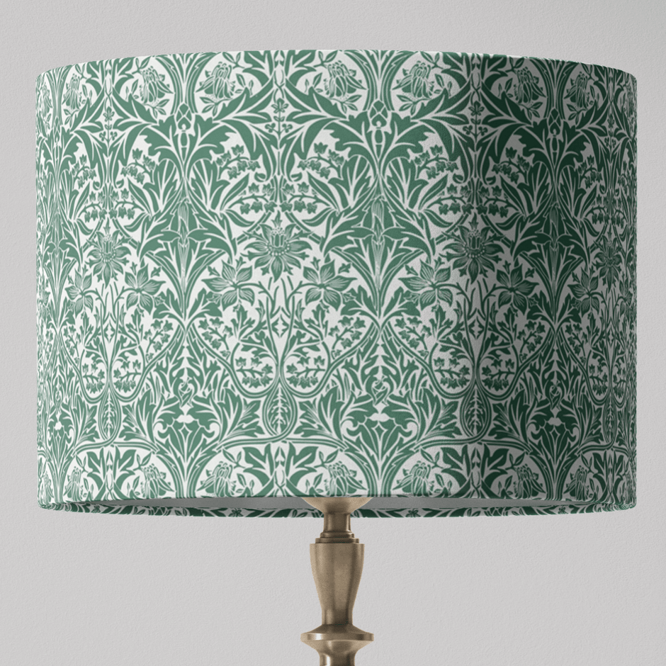 Bluebell William Morris Lampshade - Aware House - Noble Winter -