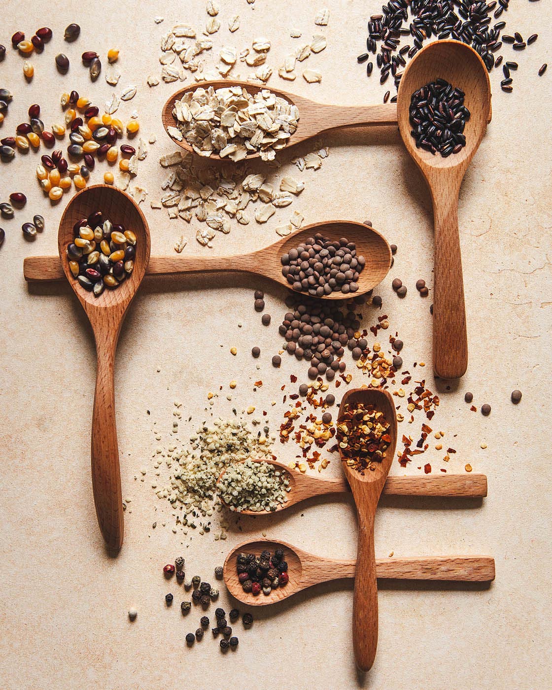 Essential Kitchen Little Spoon Set of Seven