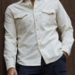 Bone Ecru Denim Men's Shirt