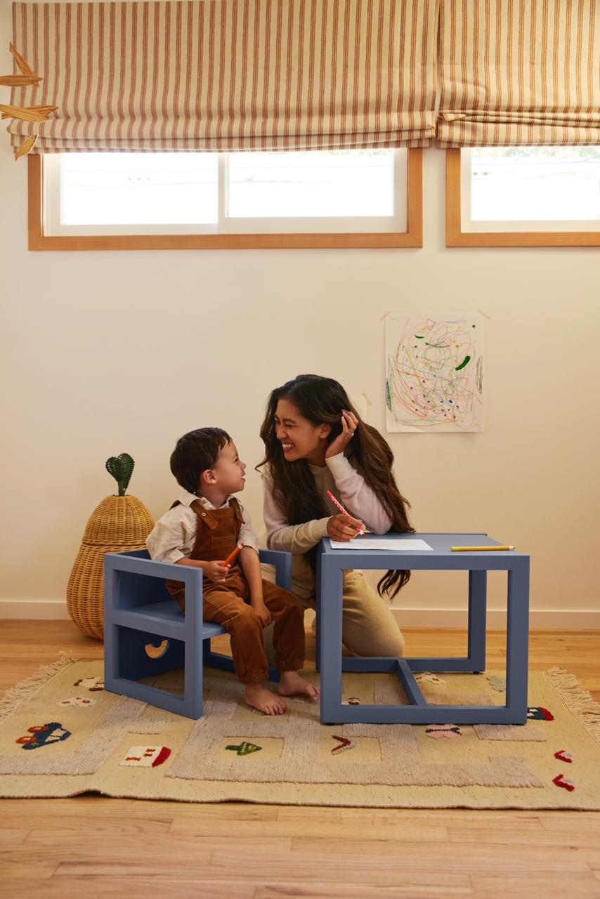 Labyrinth Kids Rug | Handmade Wool Rug for Nursery, Playrooms & Children’s Rooms - Aware House
