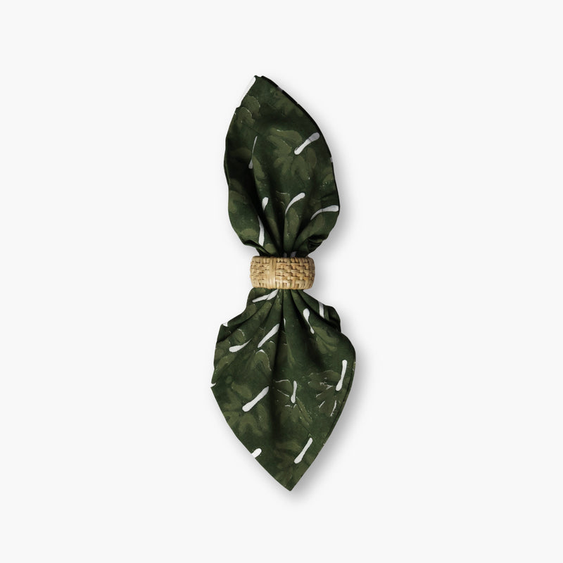 Zeenat Table Napkin – Chive (Set of 2)-zoom-