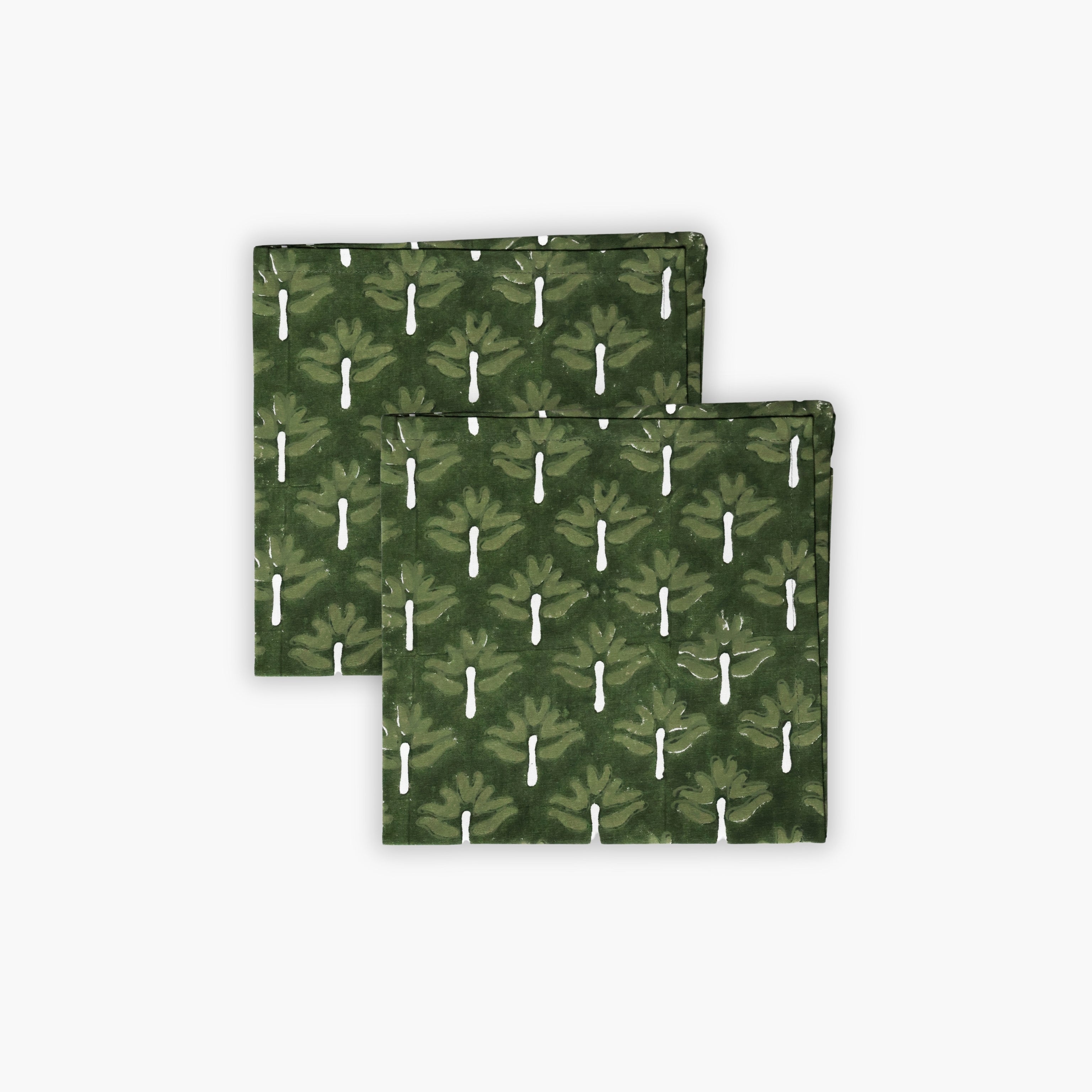 Zeenat Table Napkin – Chive (Set of 2)-zoom-1