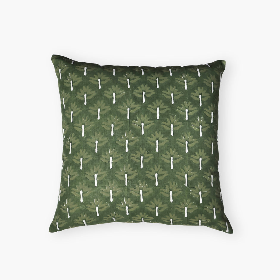 Zeenat Throw Pillow Cover – Chive