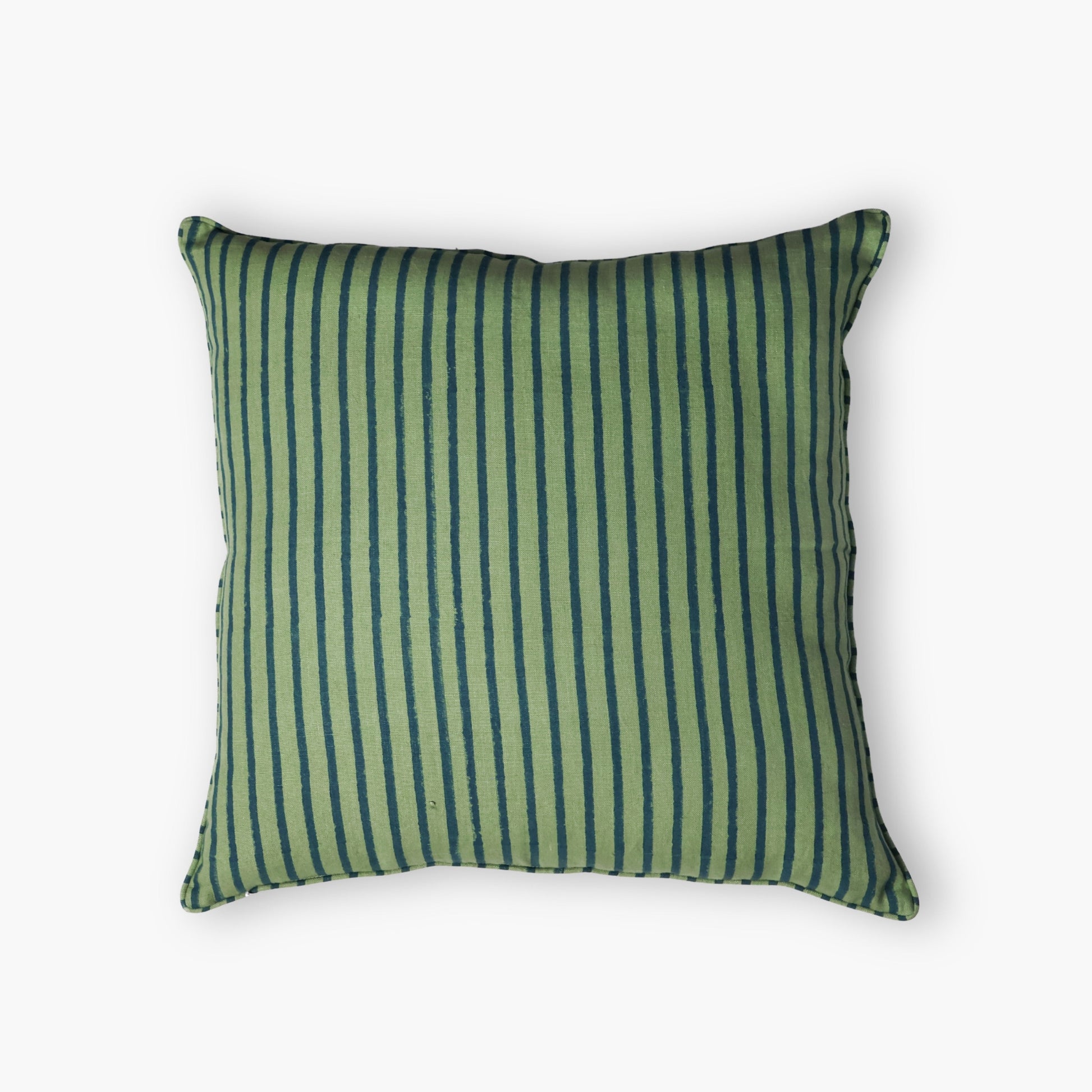 Bahaar Throw Pillow Cover – Oil Green-4