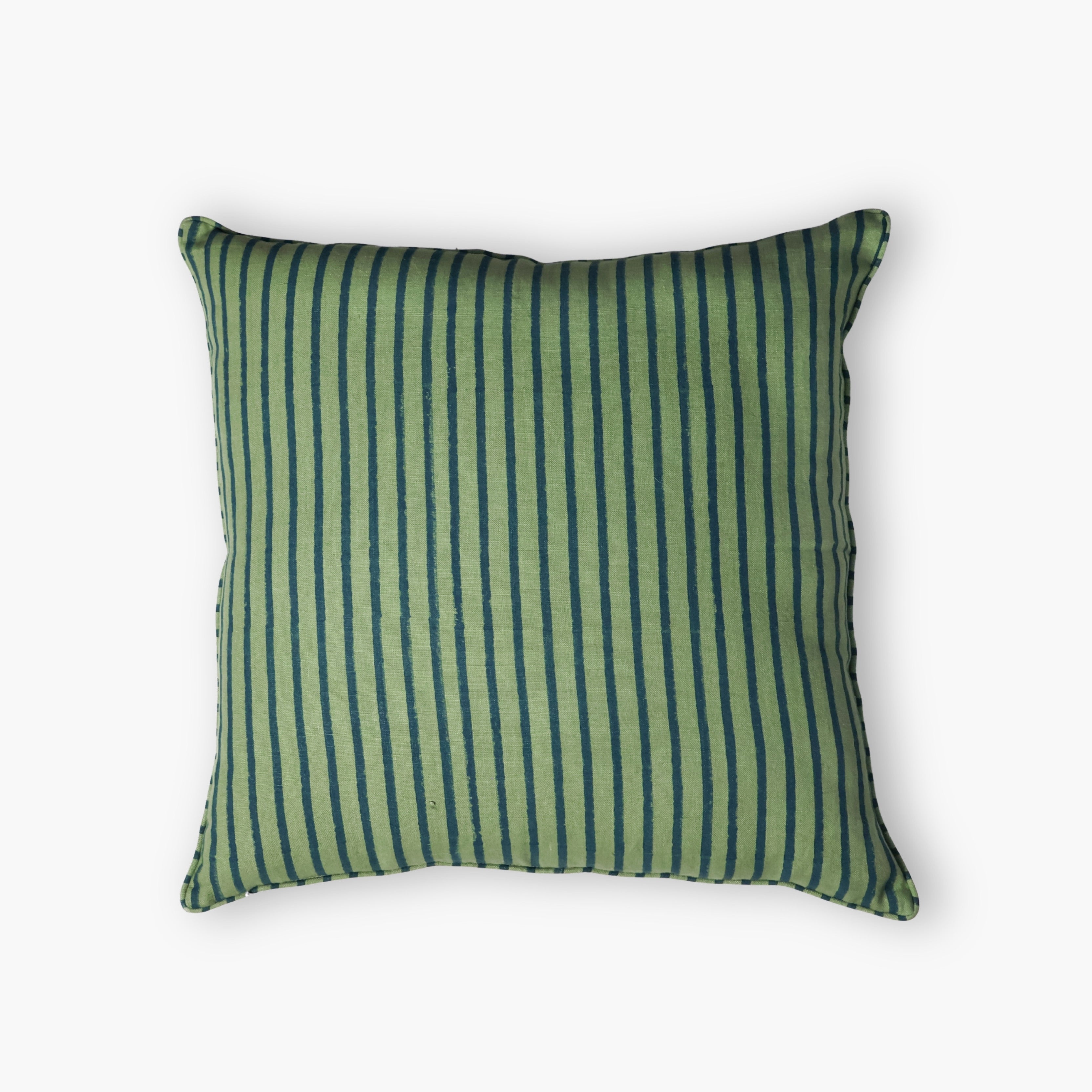 Bahaar Throw Pillow Cover – Oil Green-zoom-4