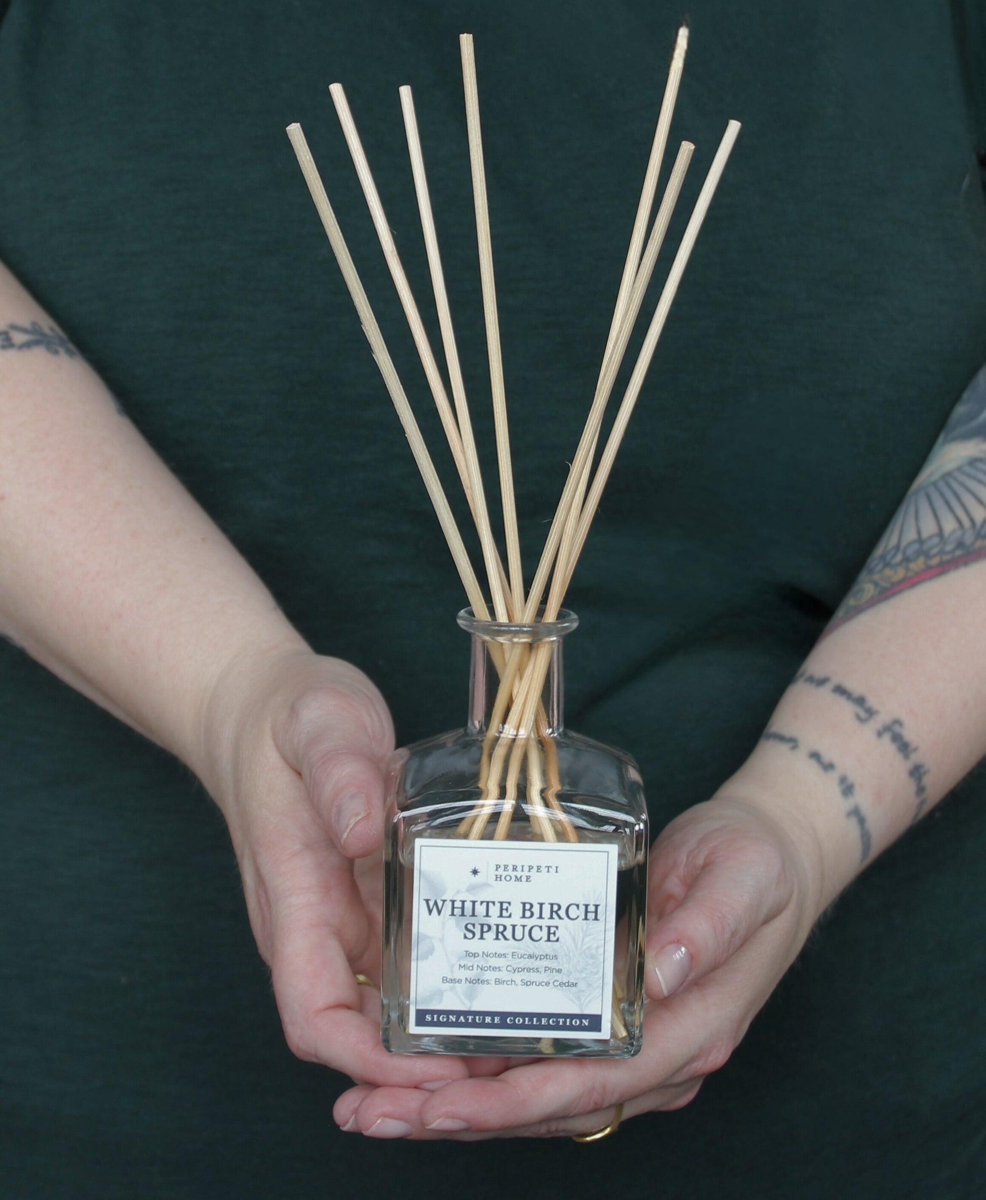 White Birch & Spruce Candle, Wax Melt, Diffuser & Room Spray-4