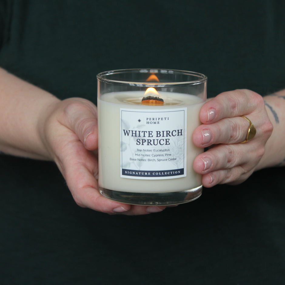 White Birch & Spruce Candle, Wax Melt, Diffuser & Room Spray