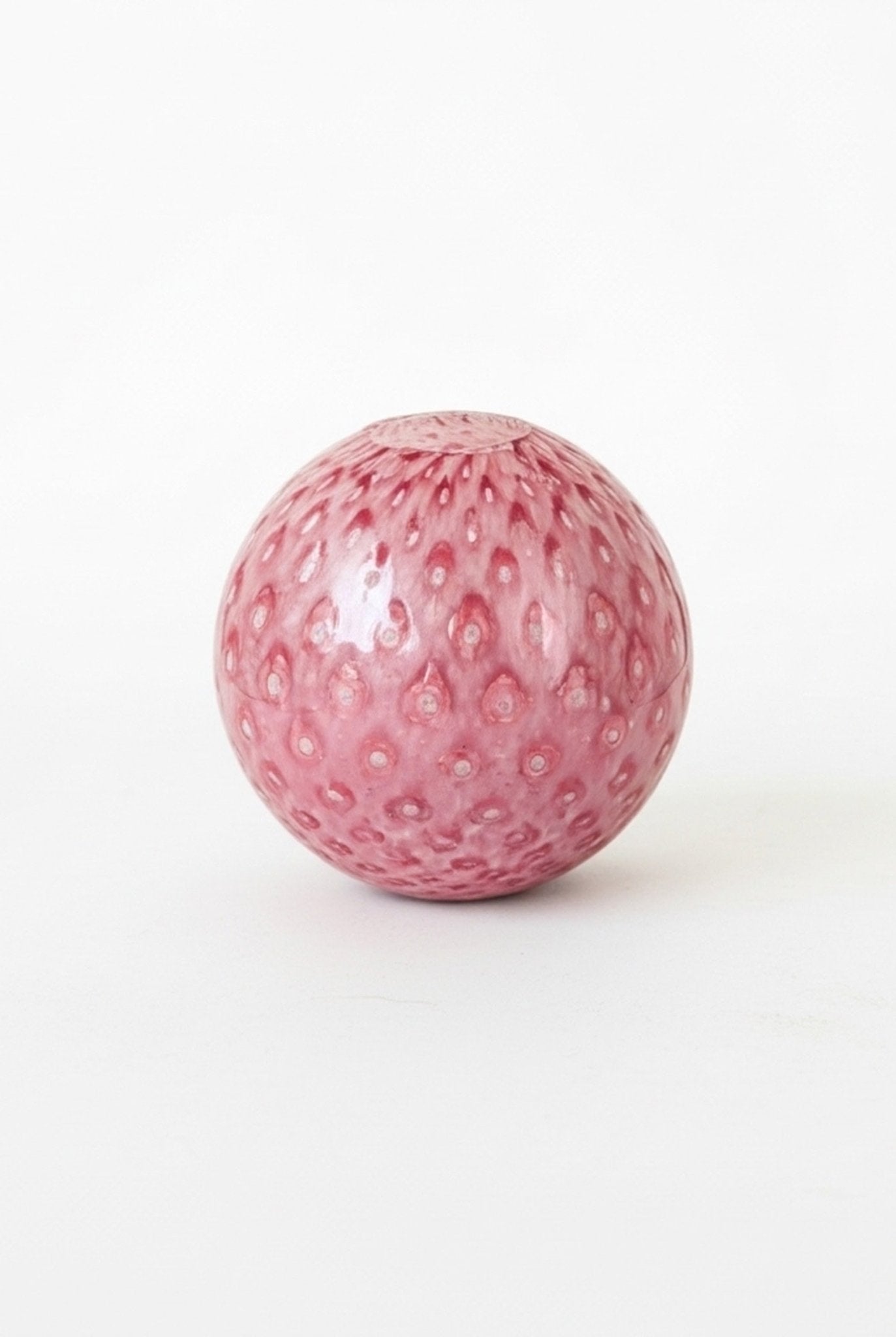 White and Pink Bubble Trap Orb - Aware House - Matthew Stern -
