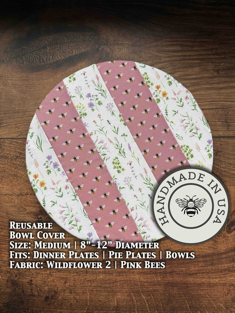 Medium Reusable Cotton Bowl & Banneton Cover | Eco-Friendly Kitchen Cover-zoom-