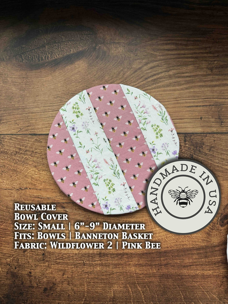 Small Reusable Cotton Bowl & Banneton Cover | Eco-Friendly Kitchen Cover-zoom-