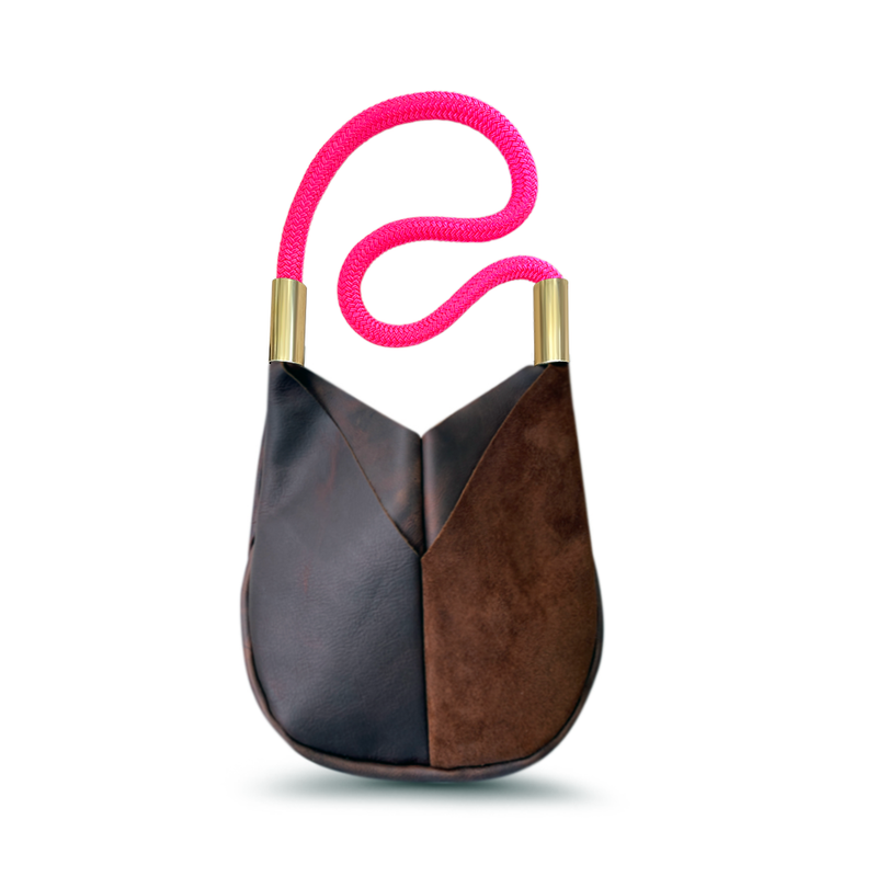 Original Wildwood Bag Small Crossbody in Brown Leather-zoom-