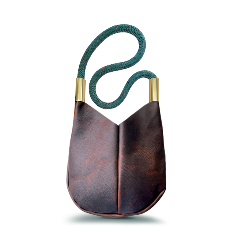 Original Wildwood Bag Small Crossbody in Brown Leather-zoom-