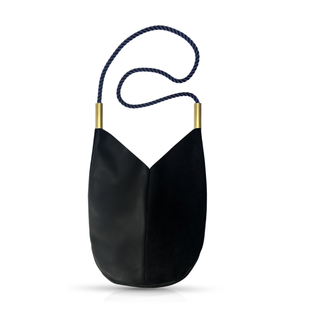 Mermaid Purse in Black Leather-zoom-21