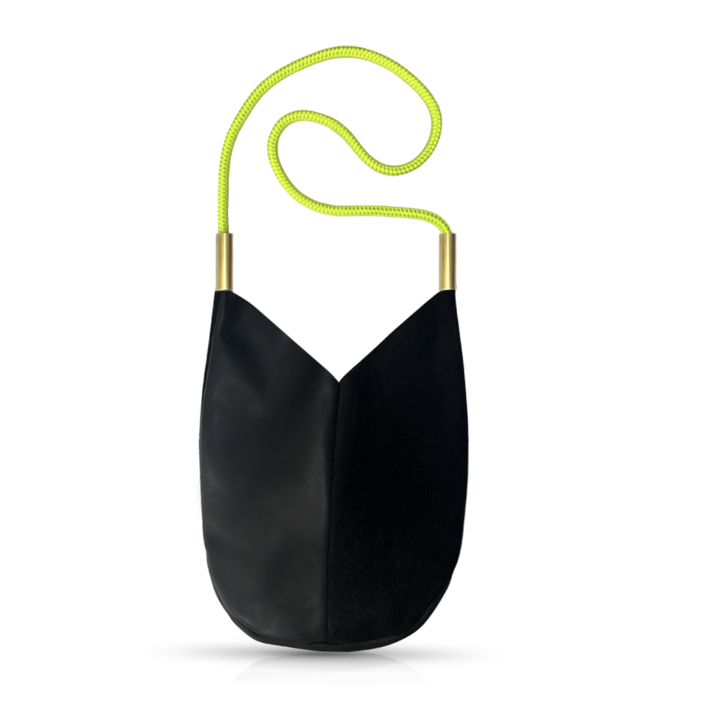 Mermaid Purse in Black Leather-zoom-25