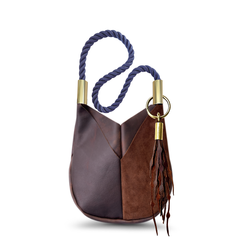 Original Wildwood Bag Small Crossbody in Brown Leather-zoom-14