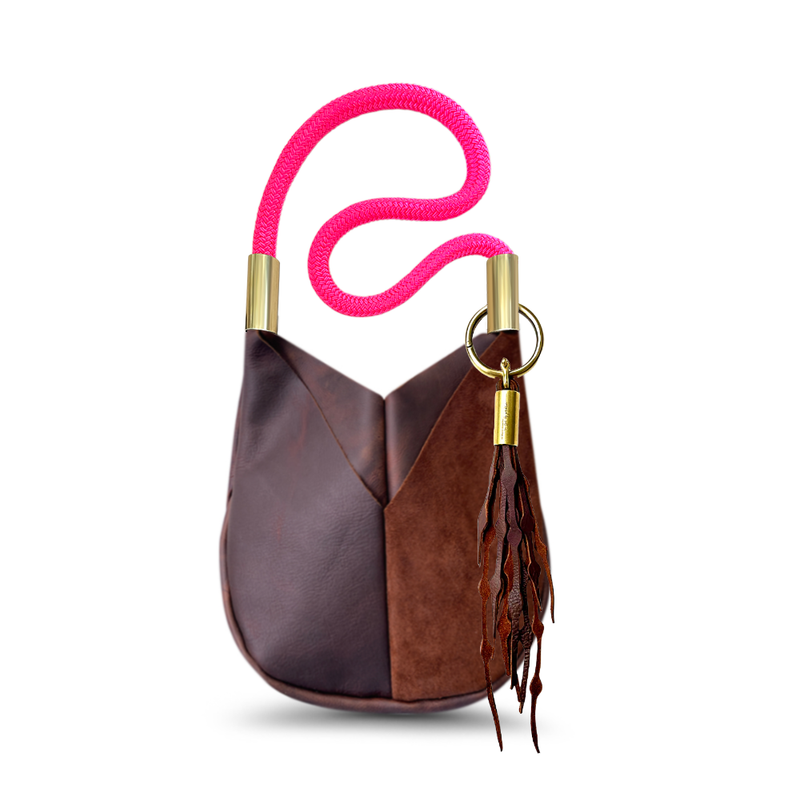 Original Wildwood Bag Small Crossbody in Brown Leather-zoom-