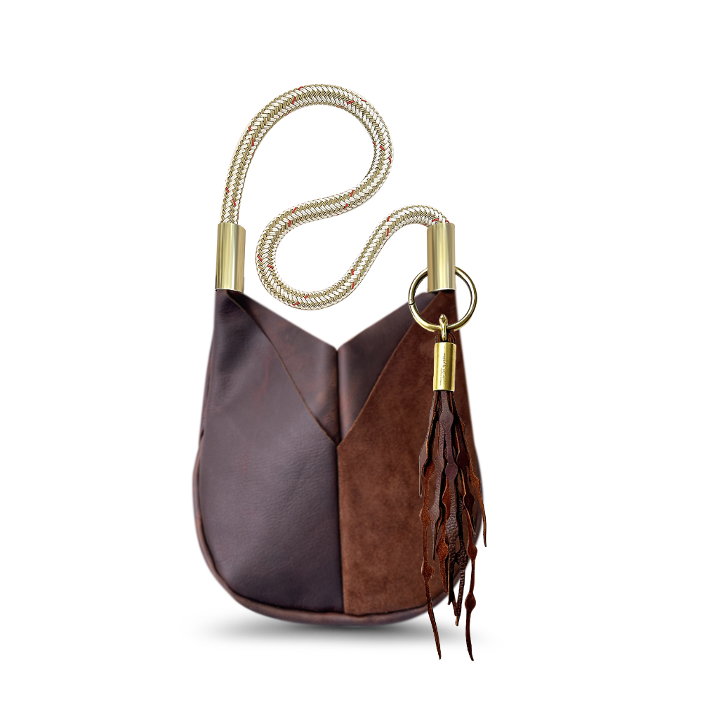 Original Wildwood Bag Small Crossbody in Brown Leather-zoom-13