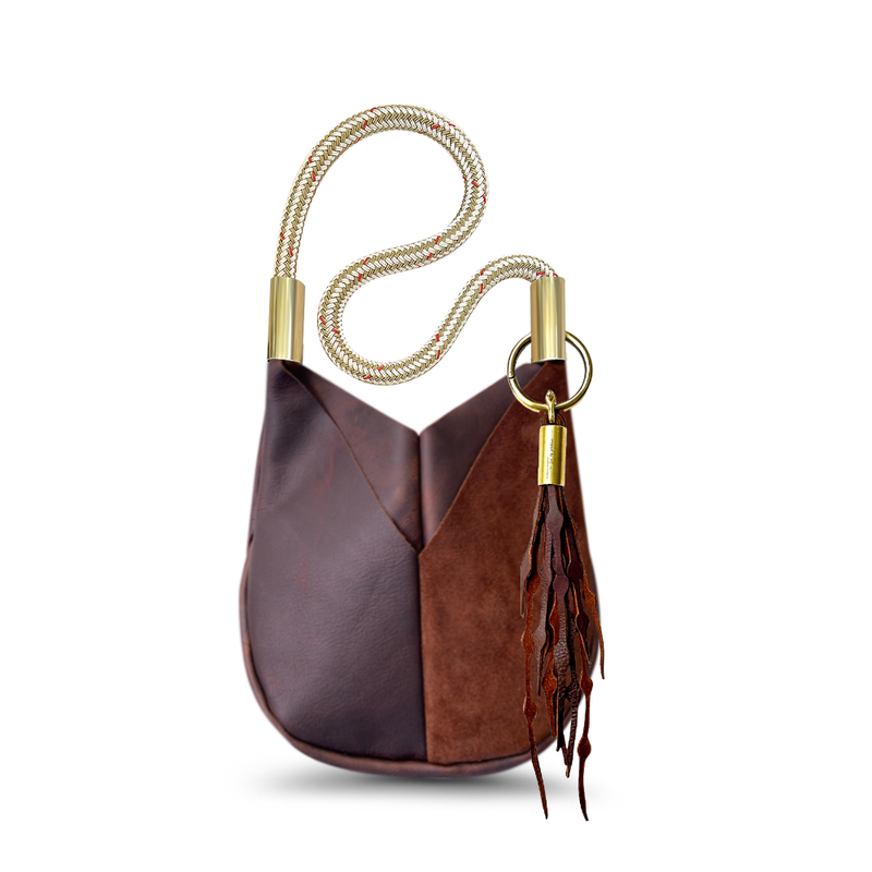 Original Wildwood Bag Small Crossbody in Brown Leather-zoom-