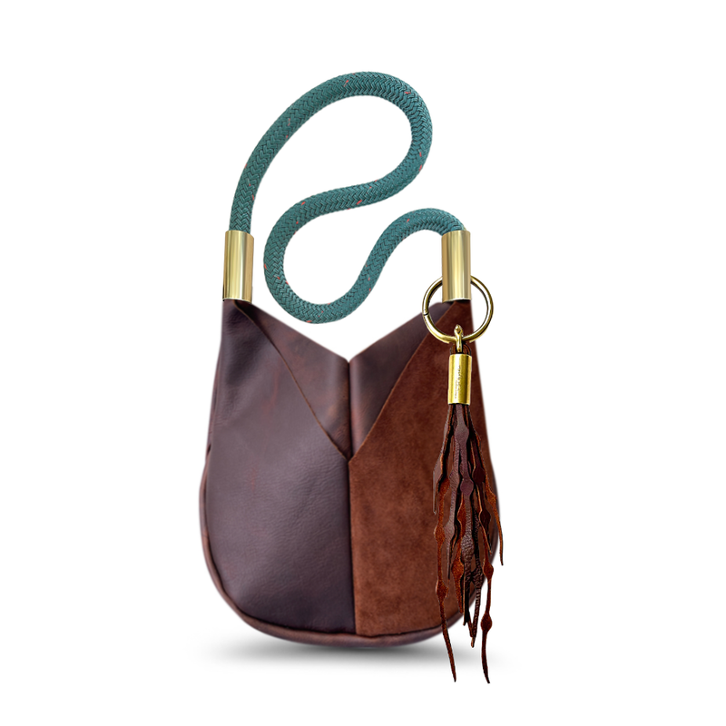 Original Wildwood Bag Small Crossbody in Brown Leather-zoom-