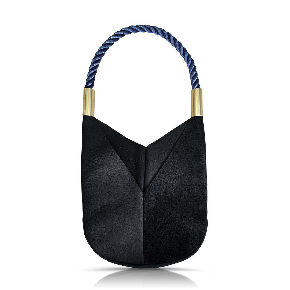 Original Wildwood Bag Large in Black Leather-zoom-5