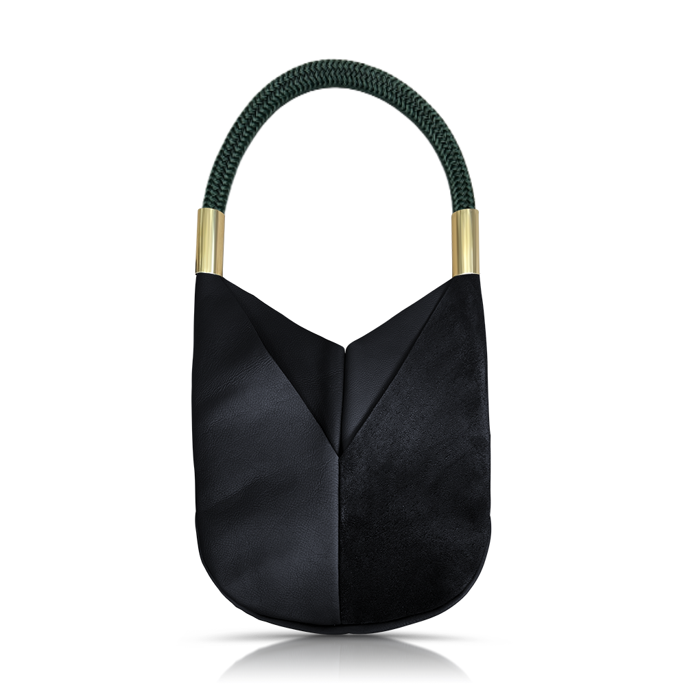 Original Wildwood Bag Large in Black Leather-8