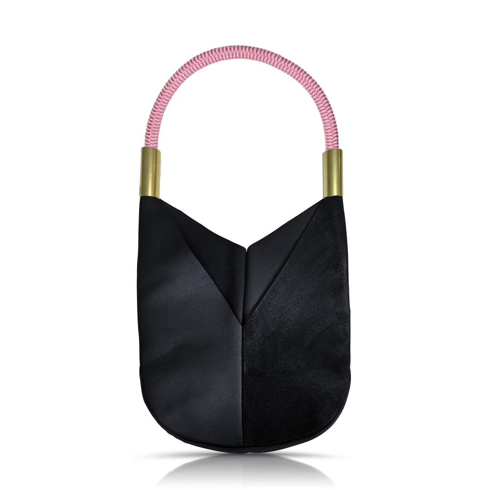 Original Wildwood Bag Large in Black Leather-10