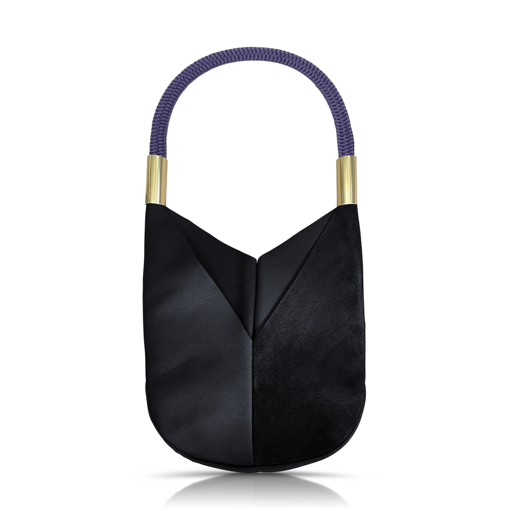 Original Wildwood Bag Large in Black Leather-zoom-9