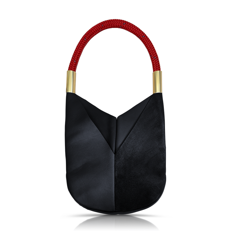 Original Wildwood Bag Large in Black Leather-zoom-
