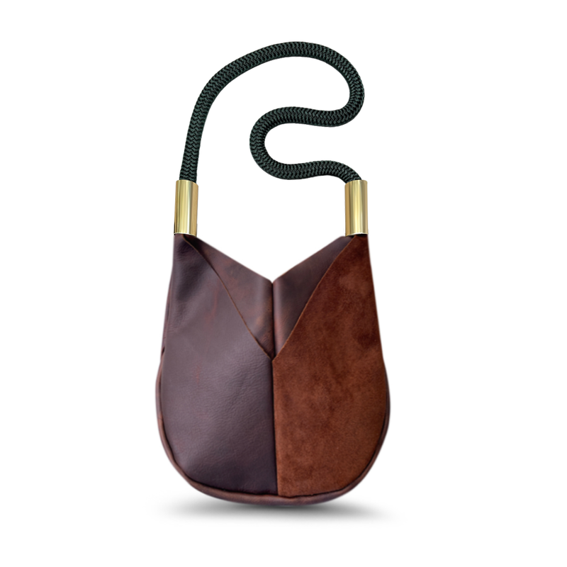 Original Wildwood Bag Small Crossbody in Brown Leather-zoom-
