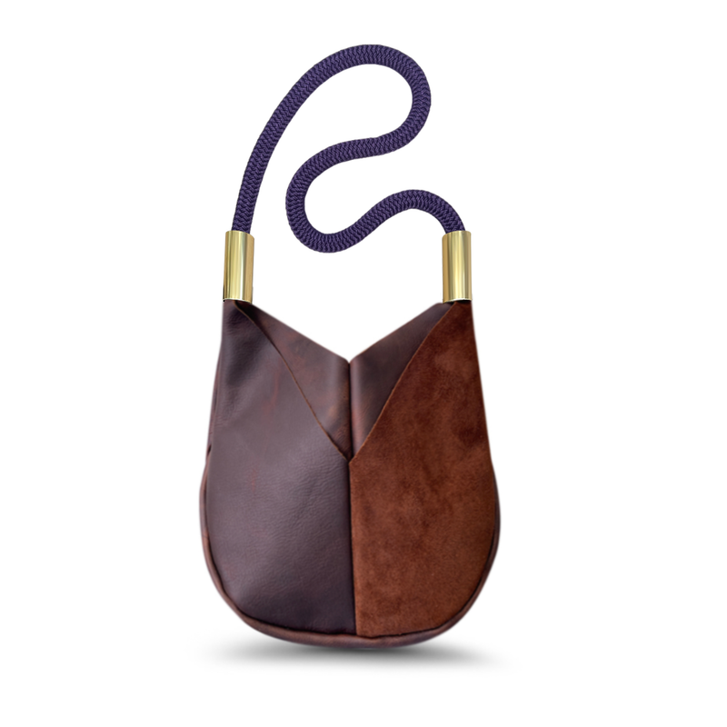 Original Wildwood Bag Small Crossbody in Brown Leather-zoom-