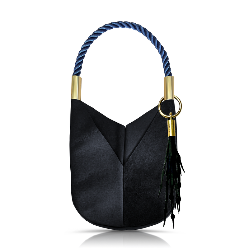 Original Wildwood Bag Large in Black Leather-zoom-