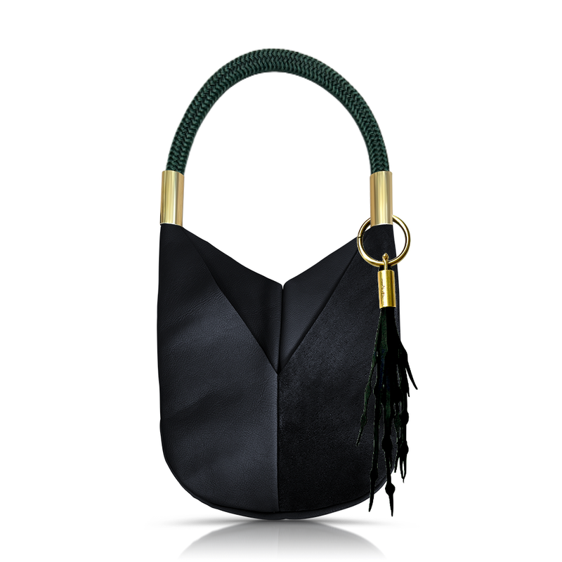 Original Wildwood Bag Large in Black Leather-zoom-