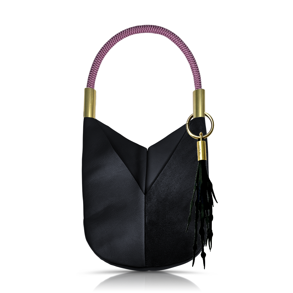 Original Wildwood Bag Large in Black Leather-zoom-24