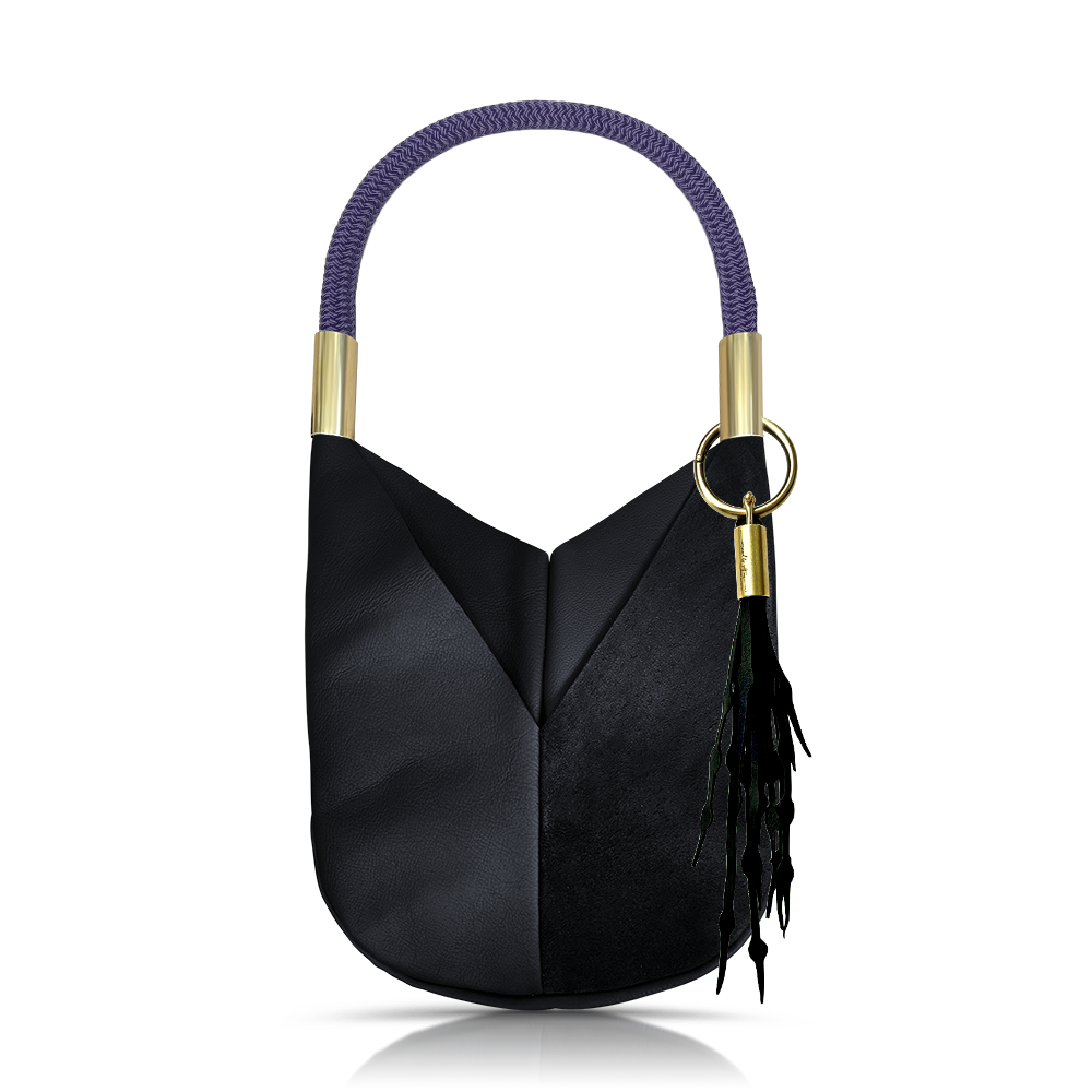 Original Wildwood Bag Large in Black Leather-zoom-22