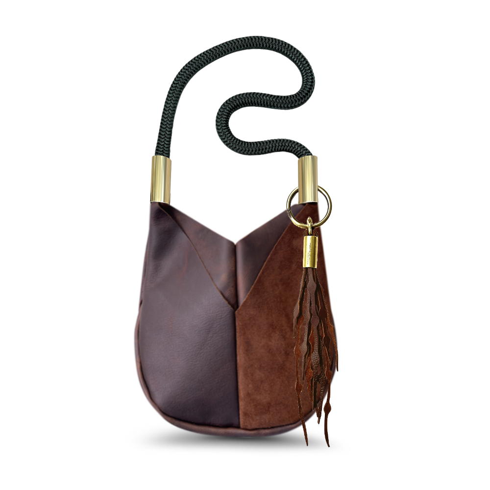 Original Wildwood Bag Small Crossbody in Brown Leather-24
