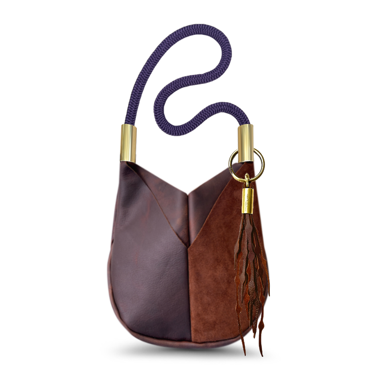 Original Wildwood Bag Small Crossbody in Brown Leather-zoom-