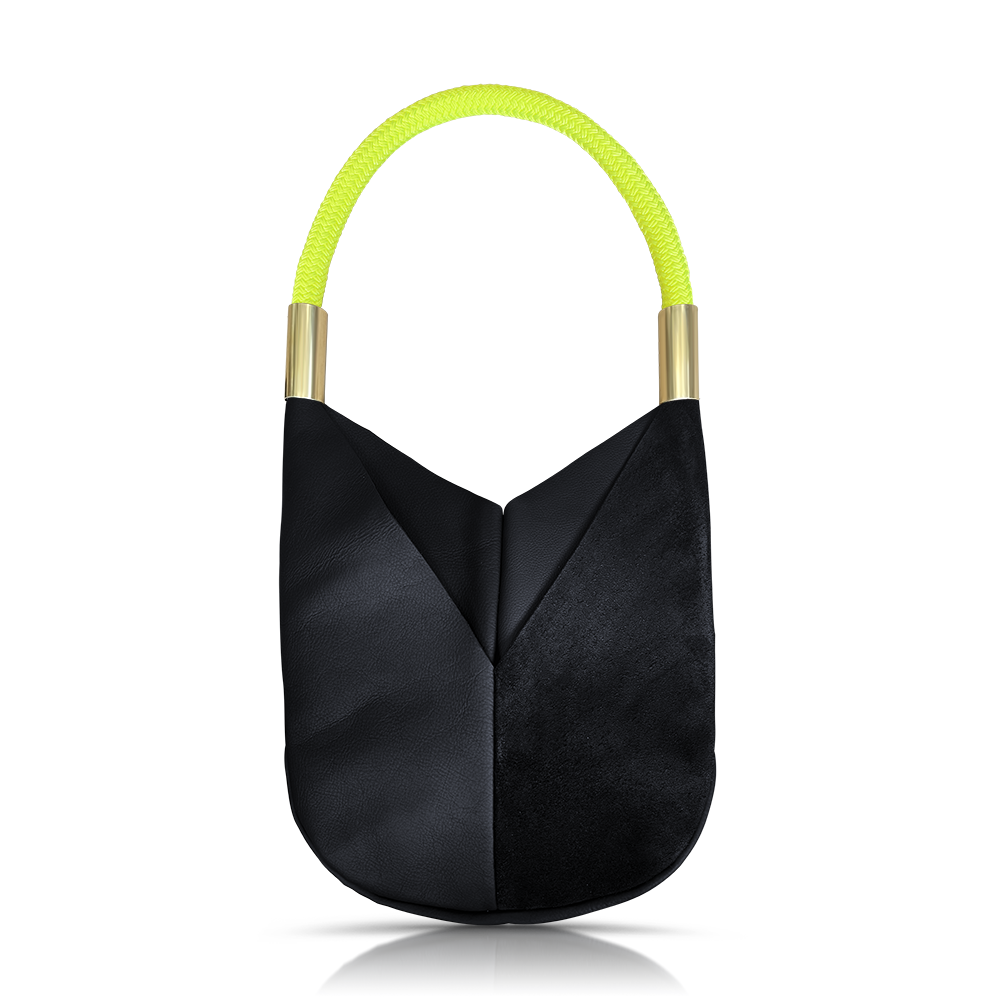 Original Wildwood Bag Large in Black Leather-13