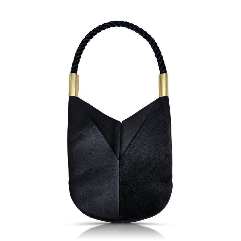 Original Wildwood Bag Large in Black Leather-zoom-