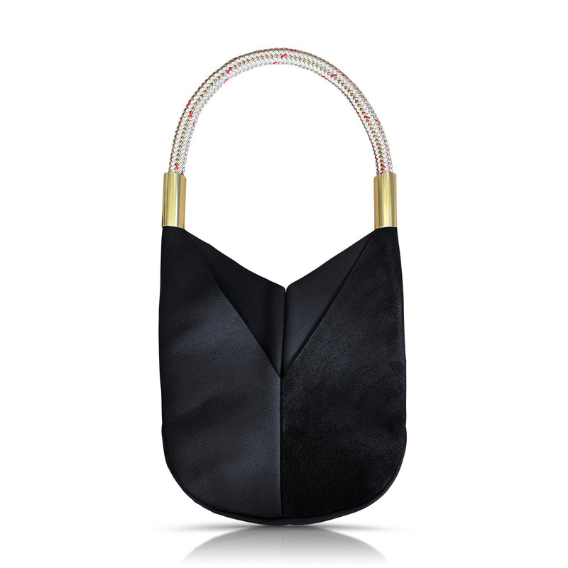Original Wildwood Bag Large in Black Leather-zoom-
