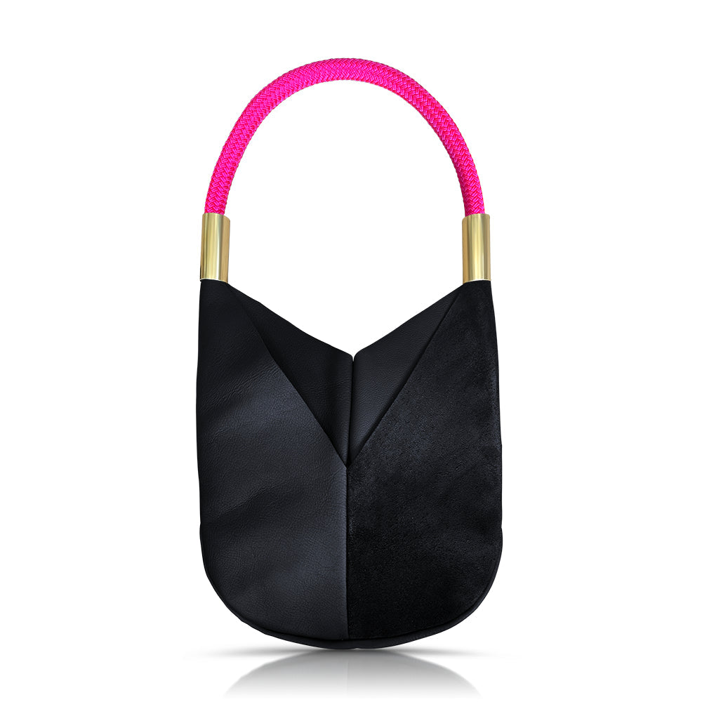 Original Wildwood Bag Large in Black Leather-zoom-12