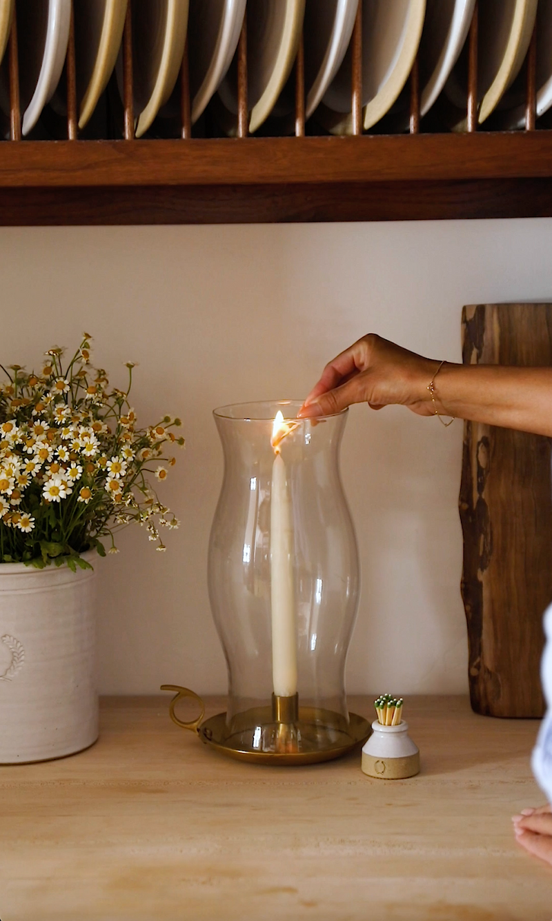 White Taper Candles-zoom-