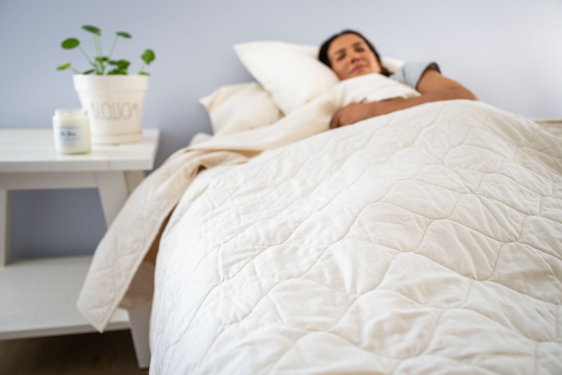 Cotton Quilted Bedspread-zoom-4