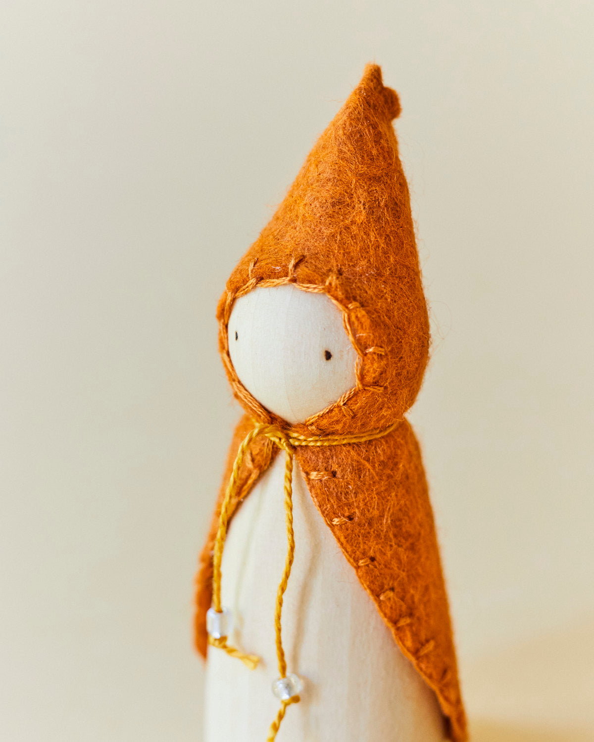 Orange Wooden Gnome-2