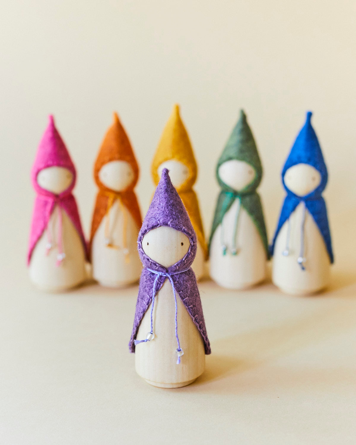 Orange Wooden Gnome-13